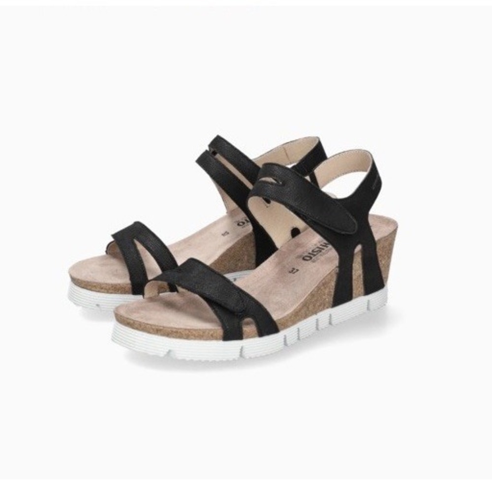 Mephisto Emelia Sandals Black Women Size 7 US  37 EU Air Relax